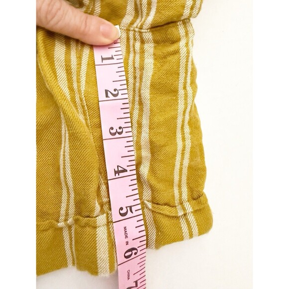 SALE- J Jill Women's Linen Blend Shorts Elastic Waist Relaxed Fit Lagenlook M - Picture 8 of 9